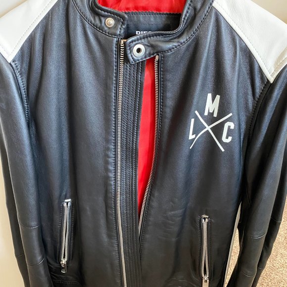 DIESEL Leather Jacket - Picture 4 of 5